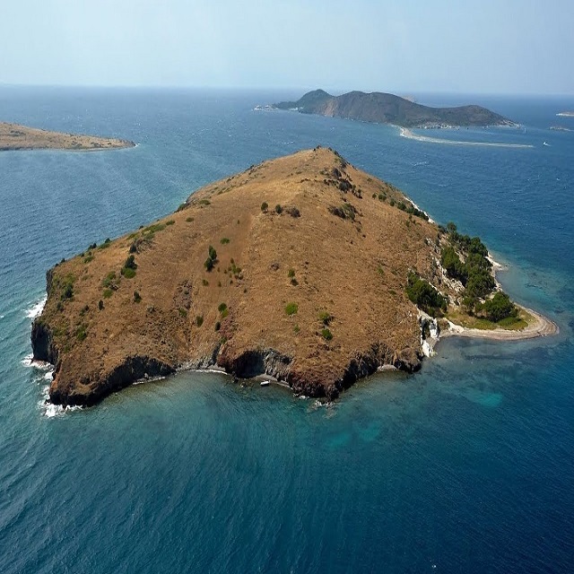 Incir Island in Eski Foca